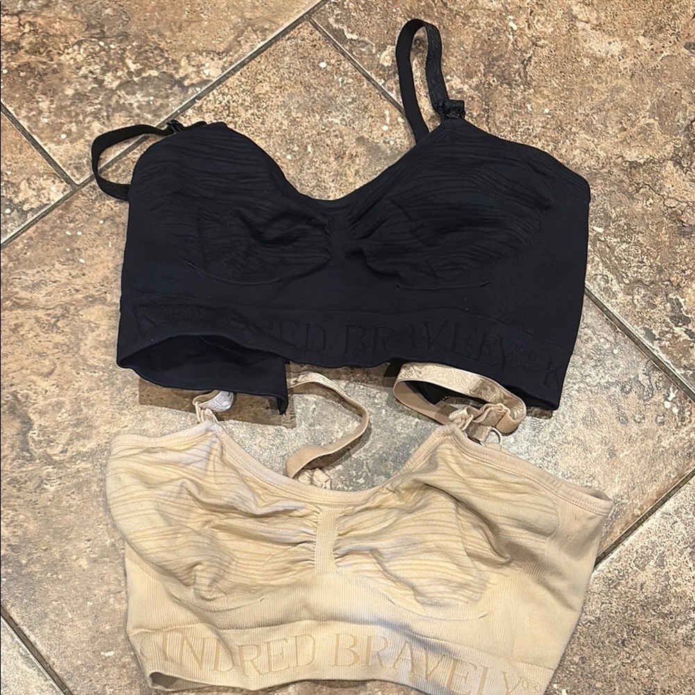 Kindred Bravely Black and Tan Bras